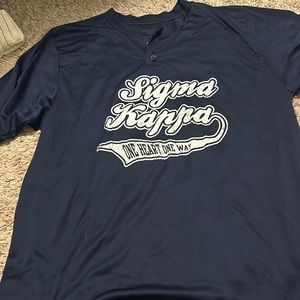 Sigma Kappa Baseball Tee